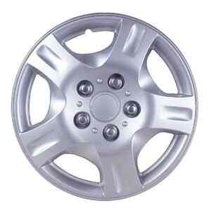 KT Silver 16in ABS Plastic Wheel Cover